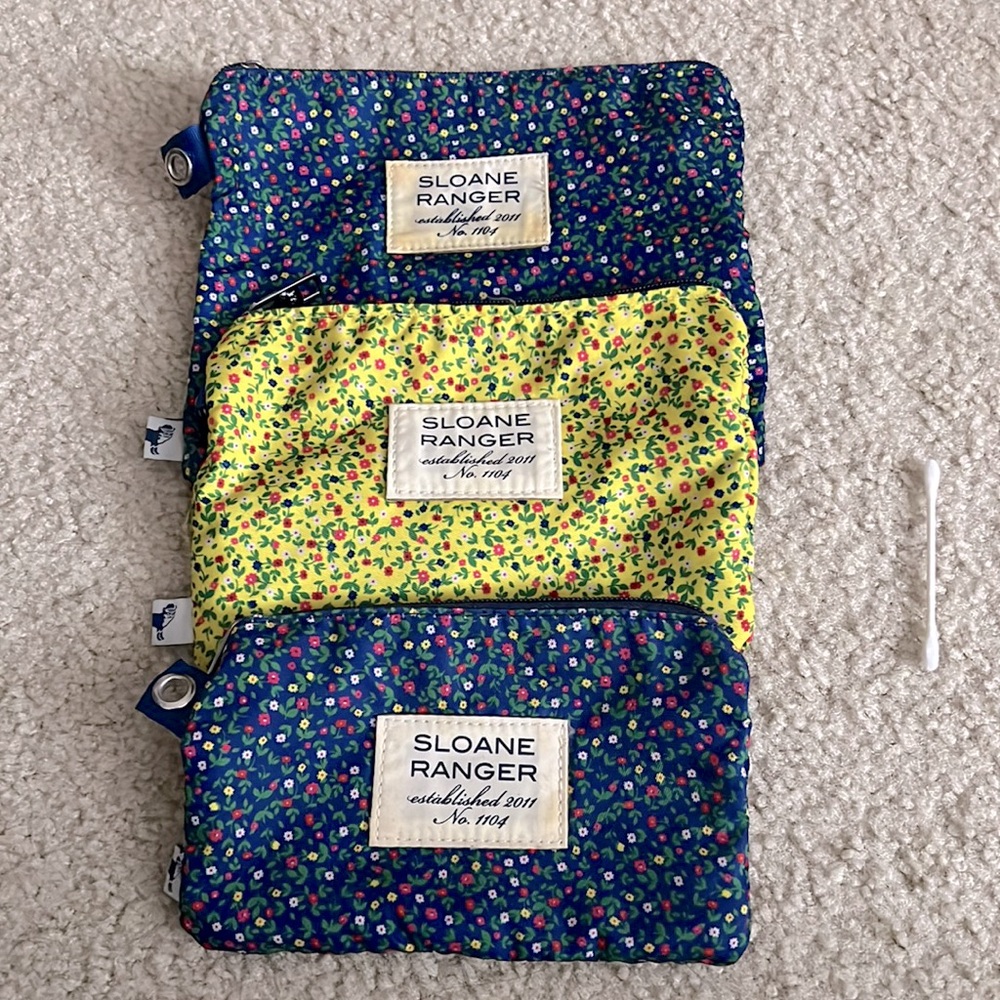 Sloan ranger pouch 3 pieces set
